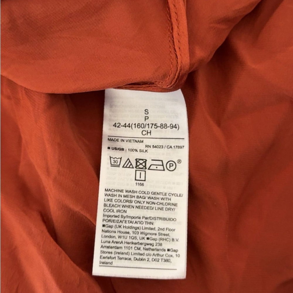 Banana Republic Orange Maxi Slip Dress for Night Out - Picture 5 of 7